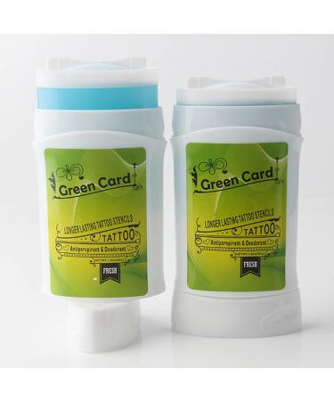 DOITOOL 2Pcs Tattoo Transfer Cream Gel - Temporary Tattoo Solution for Stencils and Transfer Paper (Green) - Buy Online on GoSupps.com