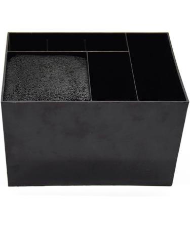 Hair Scissors Barber Storage Box Holder Hair Brush Organizer Black Hairdressing Groomer Tool Box Hair Brush Organizer Storage - Buy Online on GoSupps.com