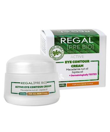 Rosa Impex Active cream for the skin around the eyes with macadamia chia and jojoba oils "Regal Pre Bio"