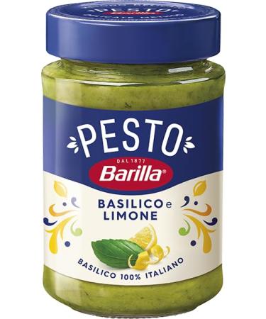 Buy Barilla Pesto Basilico e Limone 12x190g | Gluten-Free Italian Pasta Sauce with Lemon & Basil | Authentic Green Pesto for Noodles - Buy Online on GoSupps.com