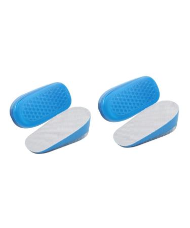 Healvian 2 Pairs Mens Shoe Inserts Heel Lifts for Shoes Lifting Height Increase Insoles for Men Heel Lift Inserts Heel Risers Mens Height Orthopedic Heel Lift Pu Half Shoe