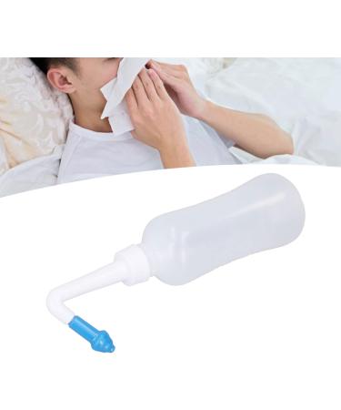 Nose Wash Cleaner 300ml Nasal Bottle Professional Cleaning for Household Adults Children (Blue Nose with Five Holes) Blue Nose with Five Holes Blue Nose with Five Holes - Buy Online on GoSupps.com