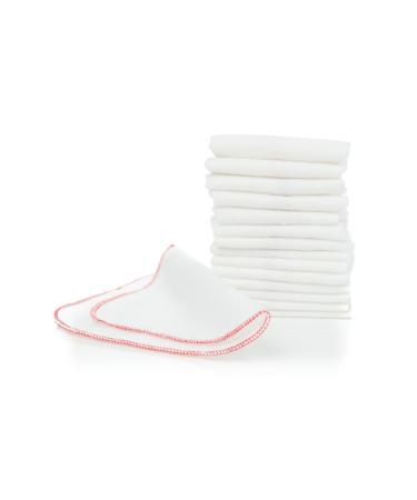 Buttons Flannel Baby Reusable Washable Natural Unbleached Wipes - 15 Pack - Buy Online on GoSupps.com
