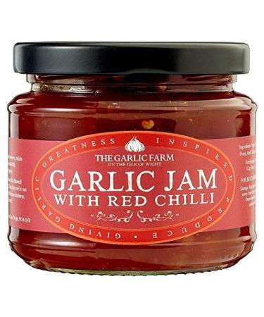 6X The Garlic Farm Garlic Jam with Red Chilli 240g
