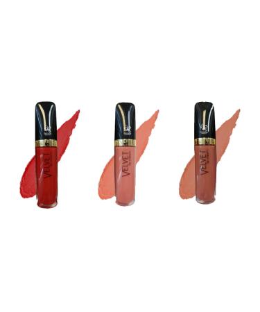 BONITA Velvet Cream Lipgloss Nude Combo Set of 3