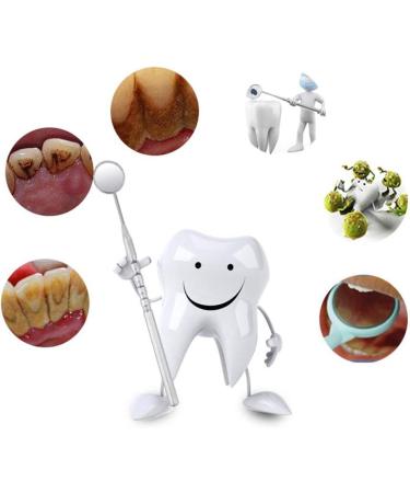 SUPVOX Stainless Steel Dental Mirror - Tooth Inspection Tool Dentist Speculum & Stomatoscope for Accurate Oral Care | International Shipping Available - Buy Online on GoSupps.com