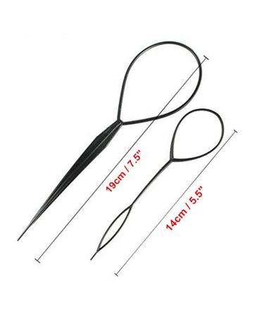 Plastic Magic Hair Braid Ponytail Maker Clip Tool - DIY Hair Loop Accessory Kit - Buy Online on GoSupps.com