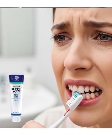 Itchi Paste Herbal Gum Care Toothpaste Fluoride-Free Formula with Myrrh Chamomile Ratanya 120g x 3 Boxes Made in Korea - Buy Online on GoSupps.com