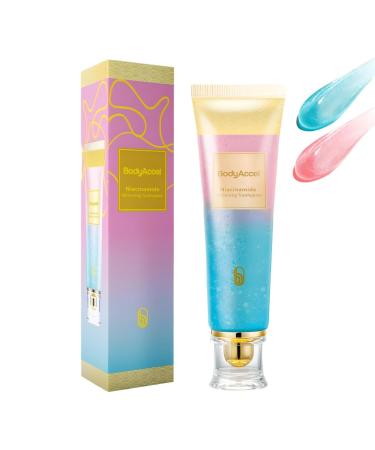 BodyAccel Niacinamide Whitening Toothpaste Teeth Whitening Toothpaste Fluoride Free Toothpaste for Sensitive Teeth and Fresh Breath Helps Remove Tea/Coffee/Wine Stains Cherry Flavor 3.5 oz