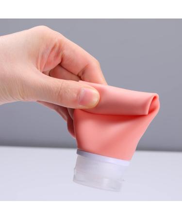 Silicone Travel Bottles 4 Pack 60ml Leak Proof Squeeze Refillable Portable Empty Travel Size Bottles Accessories Containers for Toiletries Shampoo Conditioner Lotion BPA Free and TSA Approved 60ml Yellow - Buy Online on GoSupps.com