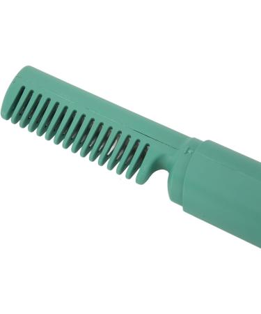 Fast Heating Straightener Brush | Portable Hair Straightener for Salon Quality Styling | Green - Buy Online on GoSupps.com