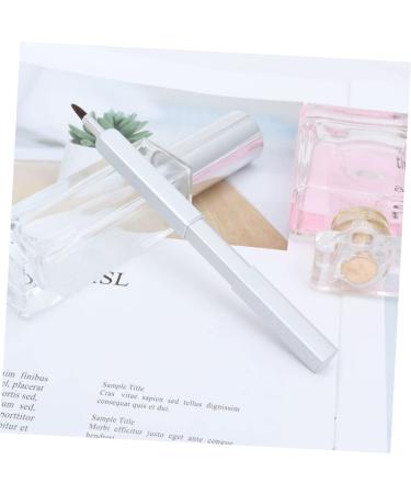 FRCOLOR 3pcs Makeup Brush Set - Lipstick Applicator & Small Mirrors - Portable White Lip Brush Tool Kit for Crafts - Buy Online on GoSupps.com