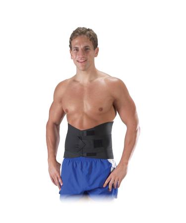 10 Inch Criss-Cross Support with Steels Black Large