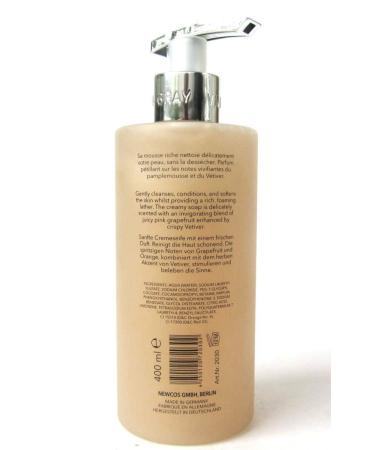 Vivian Gray Aroma Selection Cream Soap 13.5 FL oz - Grapefruit & Vetiver - Buy Online on GoSupps.com