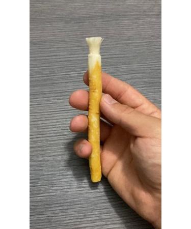 Golden Miswak Sticks - Natural Muslim Tooth Stick with Condensed Extract for Whiter Teeth and Healthy Gums - 8 Inch Yellow Toothbrush for Oral Health (1 Count) - Buy Online on GoSupps.com