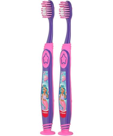 Colgate Mermaid Toothbrush for Kids 5+ Years - Extra Soft, Pack of 2 - Buy Online on GoSupps.com