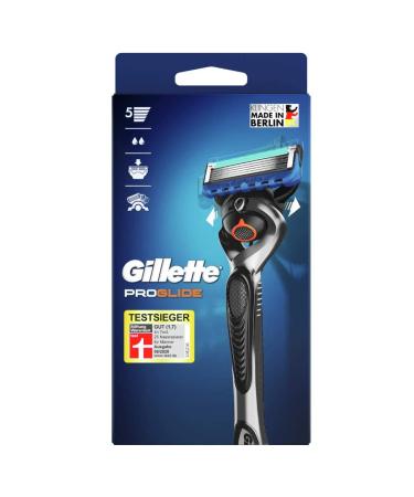 Gillette ProGlide wet razor men razor + 1 razor blade with 5-blade gift men - Buy Online on GoSupps.com