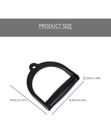 POPETPOP 4 Pcs Sports Handle Convenient Workout Handle Exercise Resistance Bands Cable Attachment Silicon Cable Machine Exercise Supply Metal Cable Instrument Replaceable Plastic Fitness Blackx3pcs 18x16cmx3pcs - Buy Online on GoSupps.com