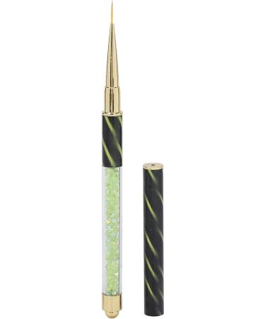 Manicure Liner Pen Nail Rhinestone Picker Dotting Pen Nail Art DIY Decoration Tool for Household Nail Shop (Green stripes (long pull cord)) - Buy Online on GoSupps.com