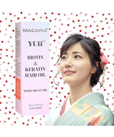 MACARIA Yuii biotin hair growth oil for strengthening hair roots hair oil - Buy Online on GoSupps.com