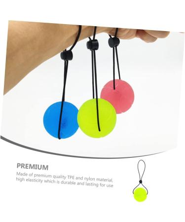 Optimized Finger Training Tool - Handle Ball for Grip Strength | Gang Developer Hand Trainer | TPE 20x5cm Yellow | Improve Ball Control for Men & Women - Buy Online on GoSupps.com