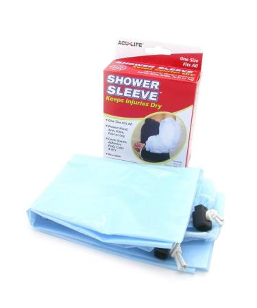 EZY DOSE Waterproof Arm Cast Cover ACU-Life Adult Shower Sleeve for Plaster Casts Keep Injuries Dry During Shower & Bath