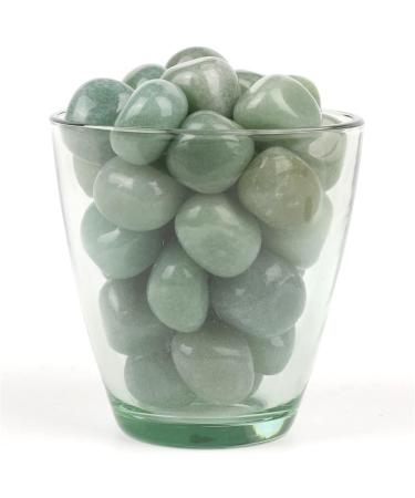 500g 2-2.5cm Green Natural Stones Crystal Tumbled Divination Stones Home Decor - (Color: 500g) Stone Mineral Specimen - Buy Online on GoSupps.com