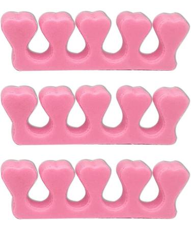 Sponge Toe Finger Separator Set for Pedicure & Manicure - 20 Pcs Disposable Soft Nail Toe Spreaders - Buy Online on GoSupps.com