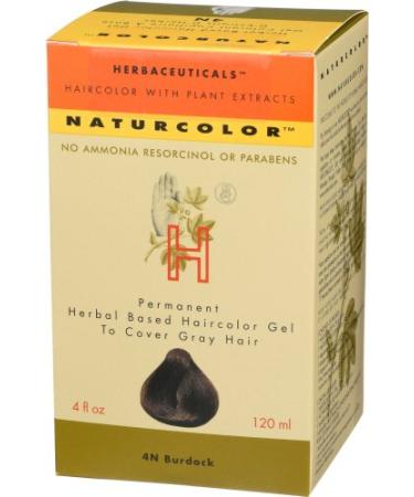 naturcolor Haircolor Hair Dye - Burdock  4 Fl Oz (4N) 4N - Burdock 4 Fl Oz (Pack of 1)