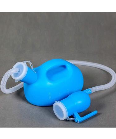 Men with 1.6M Long Tube Urinal Urine Collection Containers Deodorant Potty for Paralyzed Bedridden Elderly and Outdoor Car Camping Outing (Color : Blue) - Buy Online on GoSupps.com
