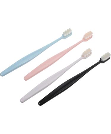 Frcolor Soft Toothbrush Set - 4 Pieces for Kids Adults & Travelers | Ideal Toothbrushes for Pregnant Women - Buy Online on GoSupps.com