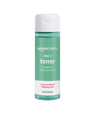 Amazon Basics 3-Step Acne Remedy System Toner 4 Fluid Ounces 1-Pack