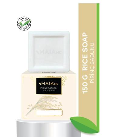 Buy Bulgurlu MaiaMc Rice Soap 150g - Nourishing & Gentle Skincare for All Skin Types - International Shipping Available - Buy Online on GoSupps.com