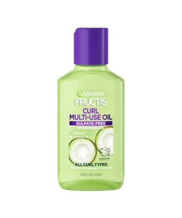 Garnier Fructis Curl Multi-Use Hydrating Oil for All Curl Types 3.8 Fl Oz