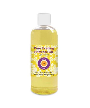 d ve herbes Pure Evening Primrose Oil (Oenothera biennis) Cold Pressed 200ml (6.76 oz)