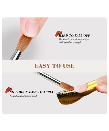 Mrotech Acrylic Nail Brush for Nail Art & Gel Nails - 16 # | Professional Quality Nail Brush for Acrylics & Art Painting - Buy Online on GoSupps.com