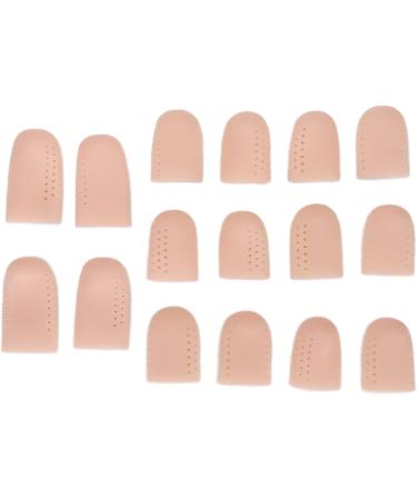 16-Pack Toe Cover Caps | Breathable Gel Sleeve for Ingrown Toenails & Toe Pain Relief - Buy Online on GoSupps.com