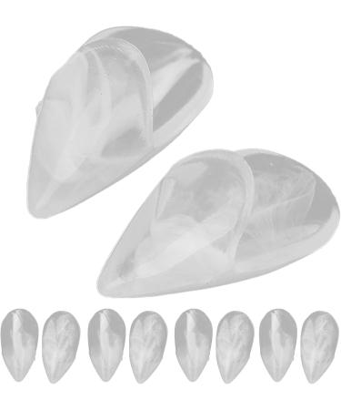 10 Transparent Harz Cosplay Tooth Prosthetics - Artificial Teeth for Halloween Party Decoration - 15mm - Buy Online on GoSupps.com