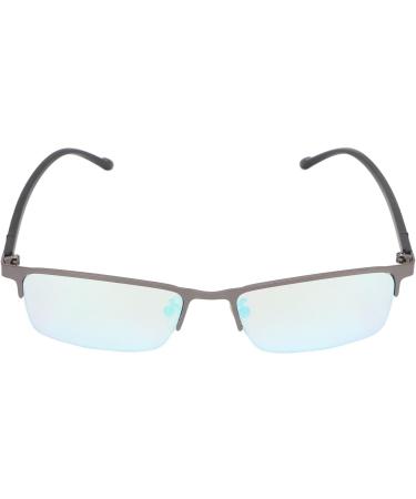 Red-Green Color Blind Glasses - Ultra-Light Silver-Black Frame for Color Weakness Correction - Buy Online on GoSupps.com