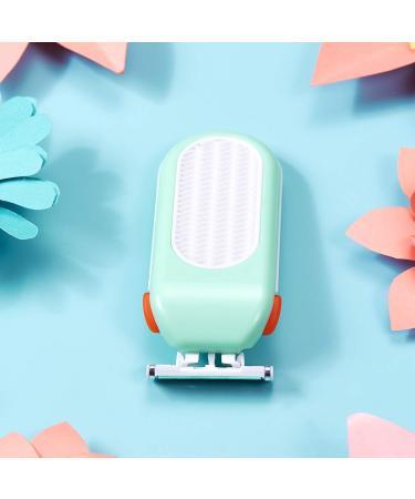 Domon Dolly Women's Razor 6 Refills with 3 Blades - Face, Legs, Bikini - Comfort Glid - Green - Buy Online on GoSupps.com