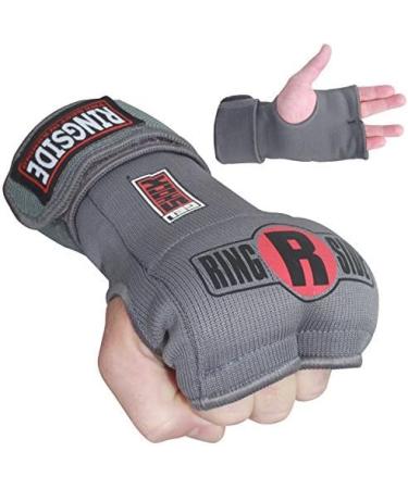 Ringside Quick Wrap Gel Shock Hand Wraps - Large/Xlarge Black | MMA Boxing - Buy Online on GoSupps.com