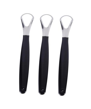 FRCOLOR 3pcs household tools for kids Stainless steel double sided small tools aldult clean Stainless Scraper scraper Handheld scraper brush