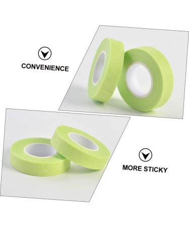 Angoily 24 Rolls Eyelash Tape - Colored Adhesive Fabric for Eyelash Extensions & Hair Care | Non-Woven Cosmetic Tape 900x1.1cm Green - International Shipping Available - Buy Online on GoSupps.com