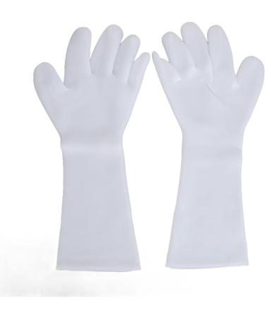 Long Moisturizing Gloves Waterproof Skin Nourishing Washable Moisturizing Hand Gloves White 1 Pair for Hand Spa - Buy Online on GoSupps.com