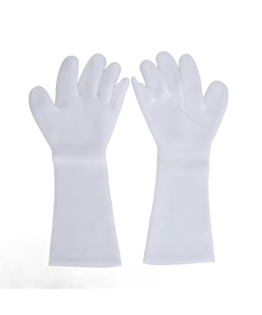 Hands Moisturizing Gloves Reusable White Nourishing Skin Gel Liner 1 Pair Long Moisturizing Gloves Skin Frendly for Hands Repair for Most Women - Buy Online on GoSupps.com