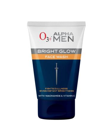 Men s Brightening Face Wash Daily Facial Cleanser for Dull Skin With Niacinamide & Vitamin C Fresh Clean Look 100g