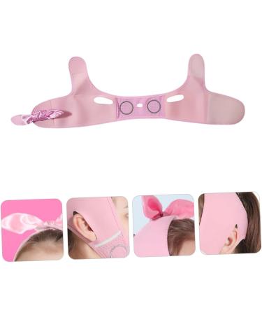 Angoily 1pc Thin - Lift Strap Lift Belt Chin Strap V Cute Belt Skin Lifting Strap -lifting Artifact Body Gems Chest Lifting Belt Pink Neoprene Plus Nylon Mesh - Buy Online on GoSupps.com