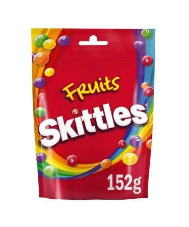 Ski-ttles Fruit Pouch Collection 152g (Pack of 3)