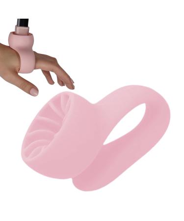 Nail Polish Holder Fingernail Polishing Tool - Anti Slip Grip Suction Flexible Soft Silicone Nail Polish Holder For Nail Organizer Display