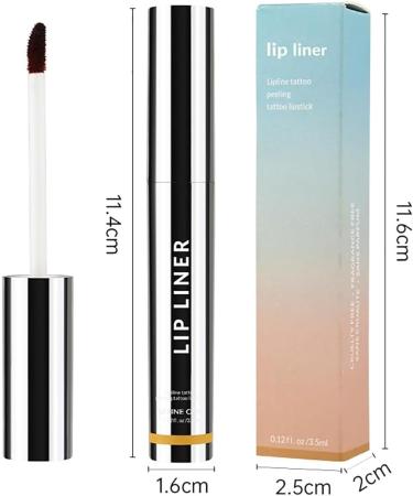 Zinari Peel Off Lip Liner Long Lasting Peel Off Lip Liner Peel Off Lip Liner Zinari Peel Off Lip Liner Nude Tattoo Lip Liner Waterproof Detachable Lip Liner(MI - Buy Online on GoSupps.com